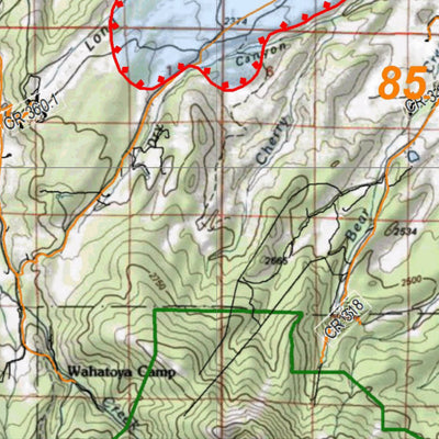 HuntData Colorado Unit 85 Antelope Concentration