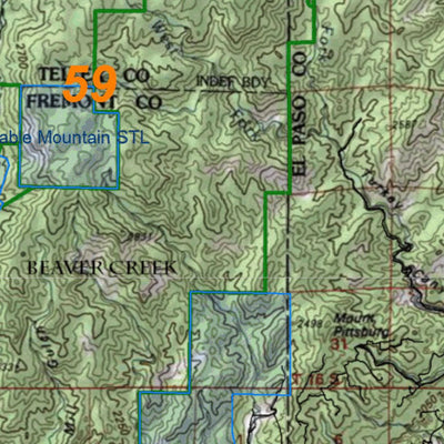 HuntData Colorado Unit 59 Antelope Concentration