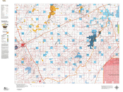 HuntData Colorado Unit 133 Land Ownership