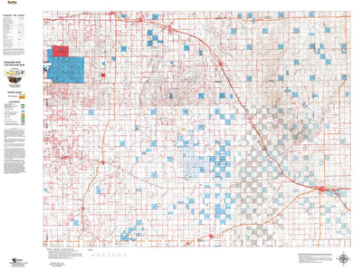 HuntData Colorado Unit 105 Land Ownership