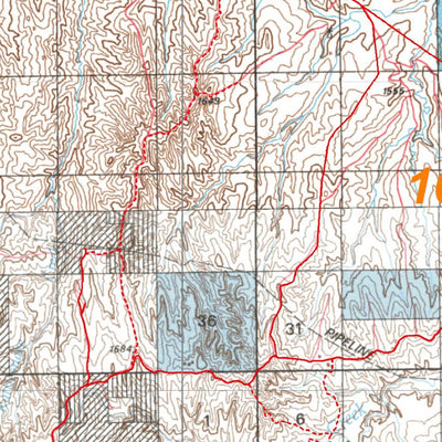 HuntData Colorado Unit 105 Land Ownership