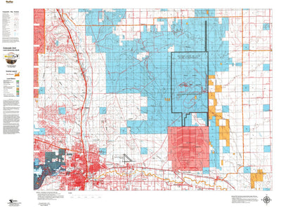 HuntData Colorado Unit 123 Land Ownership