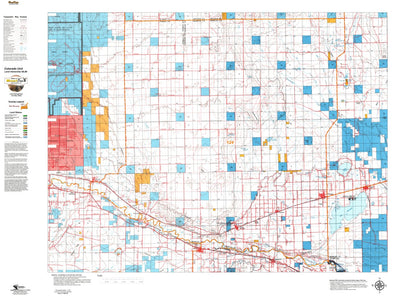 HuntData Colorado Unit 124 Land Ownership