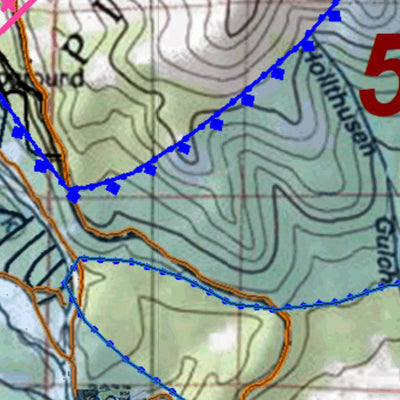 HuntData Colorado Unit 500 Mule Deer Concentration