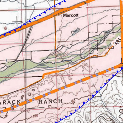 HuntData Colorado Unit 90 Whitetail Deer Concentration
