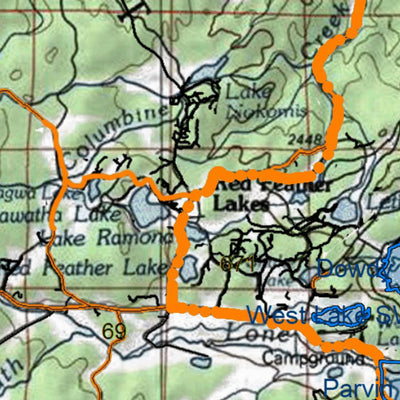 HuntData Colorado Unit 8 Topo