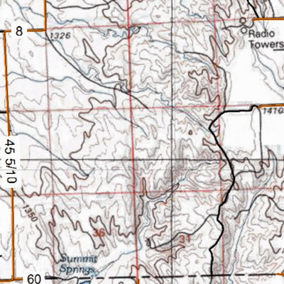 HuntData Colorado Unit 97 Whitetail Deer Concentration