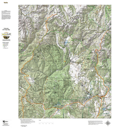 HuntData Colorado Unit 77 Topo