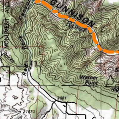 HuntData Colorado Unit 64 Topo