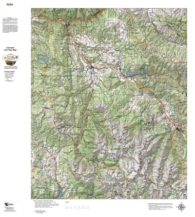 HuntData Colorado Unit 43 Topo