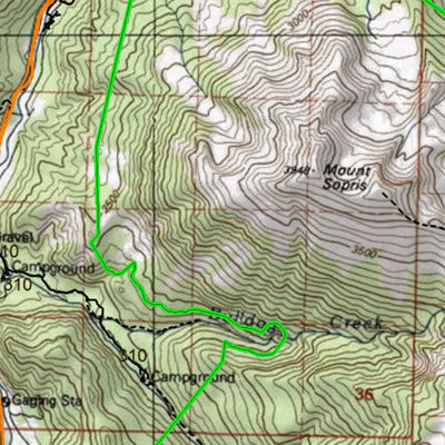 HuntData Colorado Unit 43 Topo