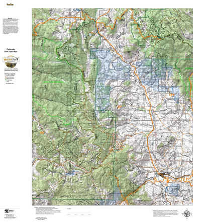 HuntData Colorado Unit 27 Topo