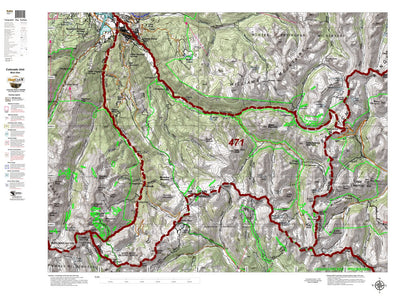 HuntData Colorado Unit 471 Mule Deer Concentration