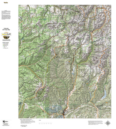 HuntData Colorado Unit 74 Topo