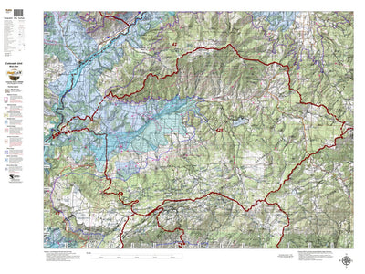 HuntData Colorado Unit 421 Mule Deer Concentration