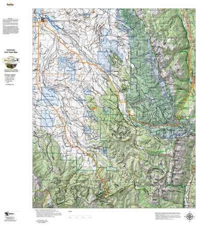HuntData Colorado Unit 171 Topo