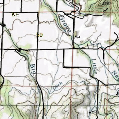 HuntData Colorado Unit 421 Topo