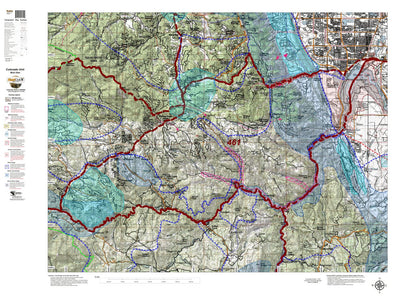 HuntData Colorado Unit 461 Mule Deer Concentration