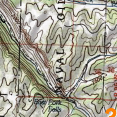 HuntData Colorado Unit 32 Topo