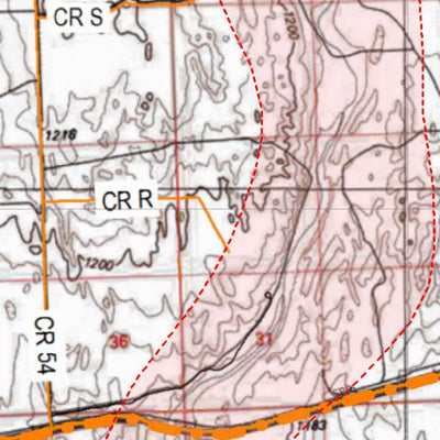 HuntData Colorado Unit 122 Whitetail Deer Concentration