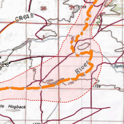 HuntData Colorado Unit 134 Whitetail Deer Concentration