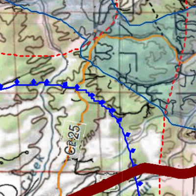 HuntData Colorado Unit 511 Mule Deer Concentration