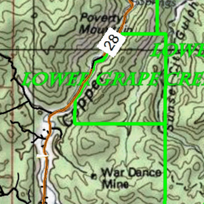 HuntData Colorado Unit 69 Topo