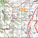 HuntData Colorado Unit 105 Whitetail Deer Concentration