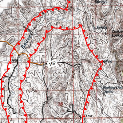 HuntData Colorado Unit 105 Whitetail Deer Concentration