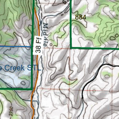 HuntData Colorado Unit 681 Topo