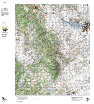 HuntData Colorado Unit 84 Topo