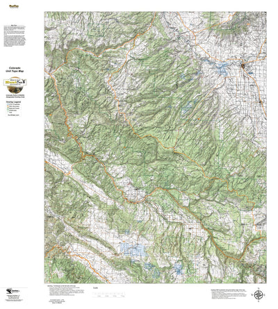 HuntData Colorado Unit 61 Topo
