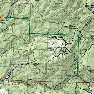 HuntData Colorado Unit 61 Topo