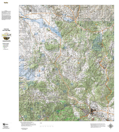 HuntData Colorado Unit 581 Topo