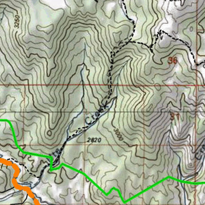 HuntData Colorado Unit 501 Topo