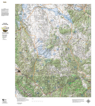 HuntData Colorado Unit 58 Topo