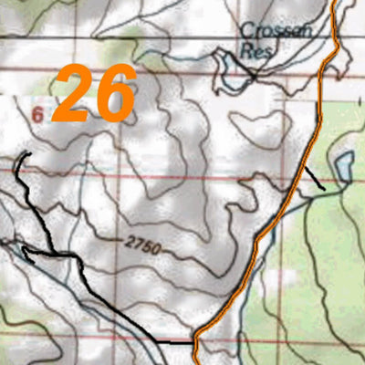 HuntData Colorado Unit 26 Topo