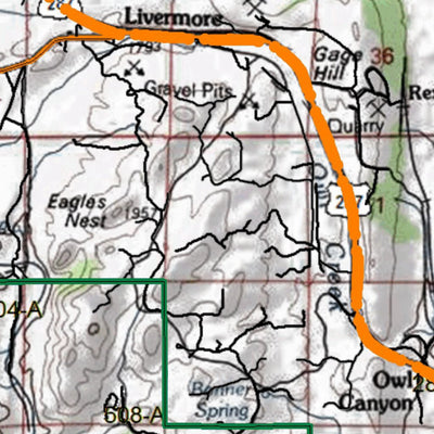 HuntData Colorado Unit 9 Topo
