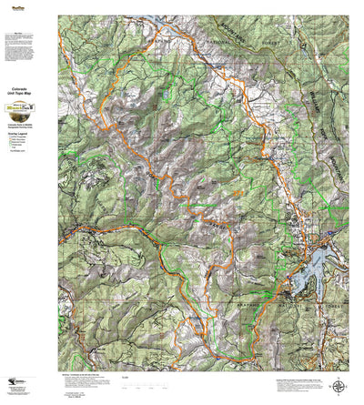 HuntData Colorado Unit 371 Topo