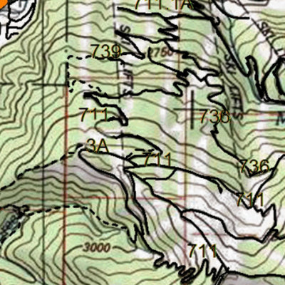 HuntData Colorado Unit 371 Topo