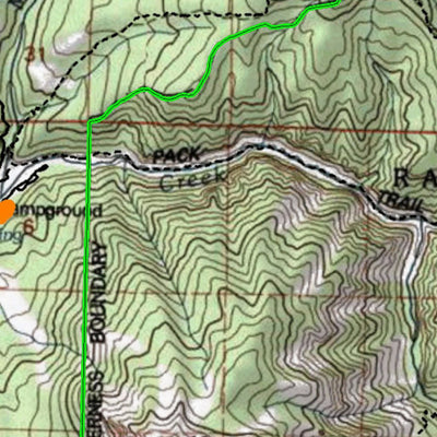 HuntData Colorado Unit 521 Topo