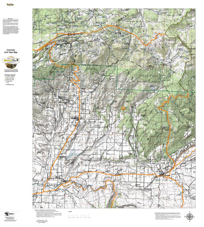 HuntData Colorado Unit 52 Topo