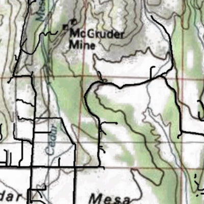 HuntData Colorado Unit 52 Topo