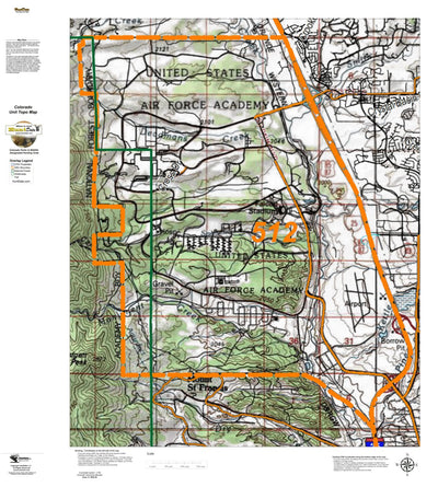 HuntData Colorado Unit 512 Topo