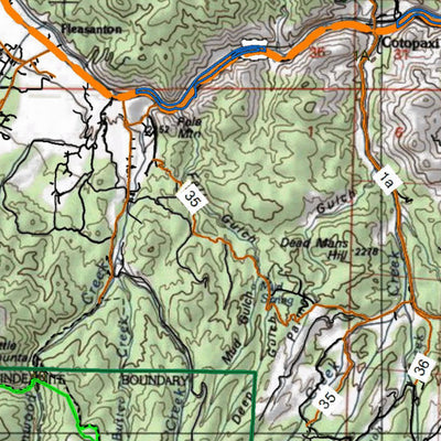 HuntData Colorado Unit 86 Topo