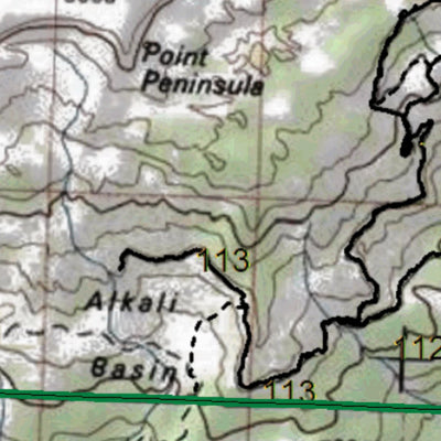 HuntData Colorado Unit 411 Topo