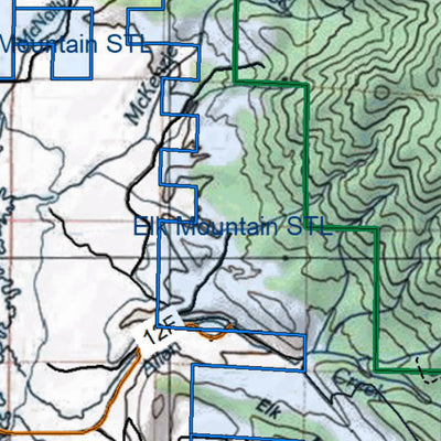 HuntData Colorado Unit 7 Topo