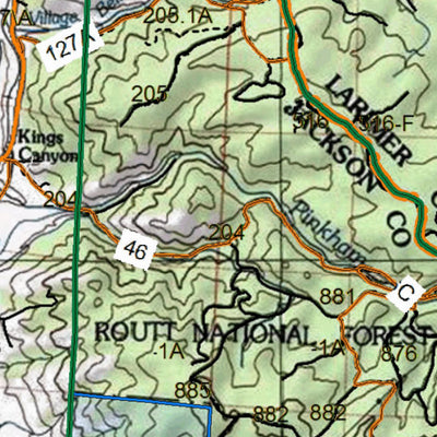 HuntData Colorado Unit 7 Topo