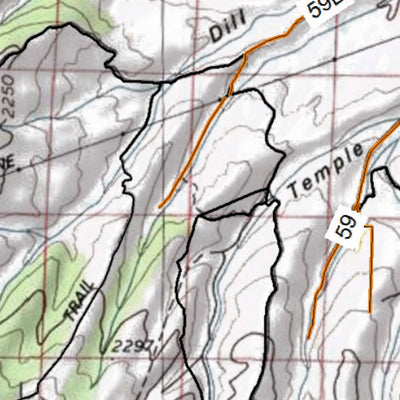 HuntData Colorado Unit 13 Topo