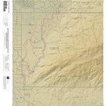 Tanque Verde Peak, Arizona 7.5 Minute Topographic Map - Color Hillshade